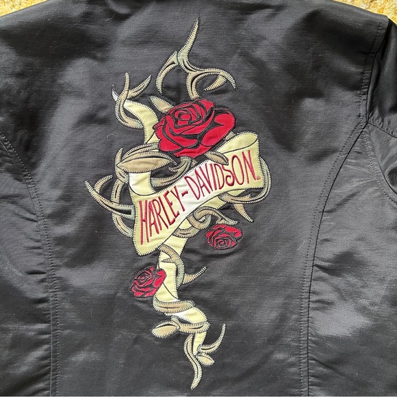 Harley Davidson Roses Riding Jacket - Picture 5 of 5